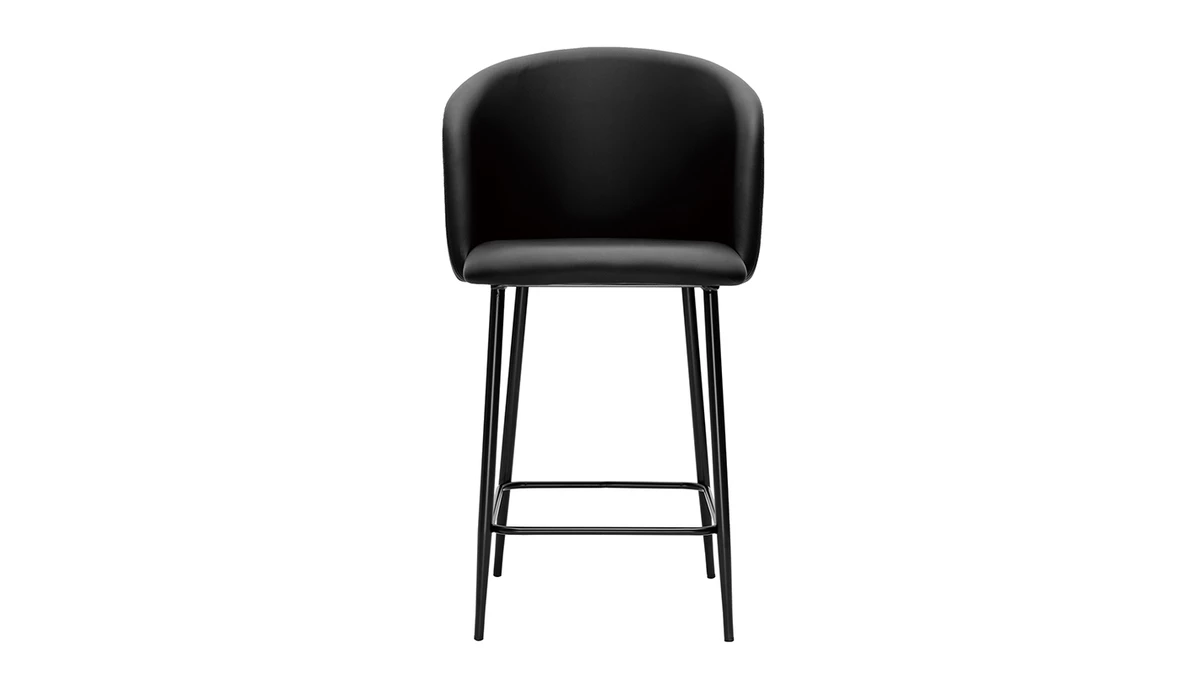 Tabouret De Bar Design Noirs H68 Cm VANITY 3 Tabouret De Bar Design Noirs H68 Cm VANITY