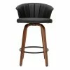 Tabouret De Bar Design Pivotant Noir Et Bois Foncé H65cm ALBIN -Boutique Miliboo tabouret de bar design pivotant noir et bois fonce h65cm albin 49319 60b8a61795a29 1200 675