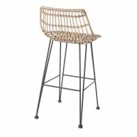 Tabouret De Bar En Fils De Résine Façon Rotin H69 Cm MAJA -Boutique Miliboo tabouret de bar en fils de resine facon rotin h69 cm maja 43559 5bc4a3d8d597a 1200 675