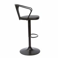 Tabouret De Bar Industriel Réglable Noir BECKETT -Boutique Miliboo tabouret de bar industriel reglable noir beckett 49847 61655a3359b0b 1200 675