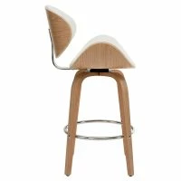 Tabouret De Bar Pivotant Blanc Et Bois Clair 65 Cm WALNUT -Boutique Miliboo tabouret de bar pivotant blanc et bois clair 65 cm walnut 46775 5d69192d9dd52 1200 675
