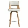 Tabouret De Bar Scandinave Pivotant Blanc Et Bois Clair GARBO -Boutique Miliboo tabouret de bar scandinave pivotant blanc et bois clair garbo 46767 5d67e9965de4c 1200 675