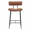 Tabouret De Bar Vintage Marron Clair Et Métal H65 Cm GOTHAM 2 Tabouret De Bar Vintage Marron Clair Et Métal H65 Cm GOTHAM -Boutique Miliboo tabouret de bar vintage marron clair et metal h65 cm gotham 48366 5f4fa62347047 1200 675