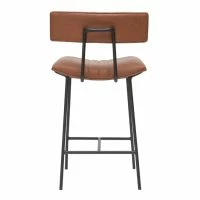 Tabouret De Bar Vintage Marron Clair Et Métal H65 Cm GOTHAM -Boutique Miliboo tabouret de bar vintage marron clair et metal h65 cm gotham 48366 5f4fa62bbb319 1200 675
