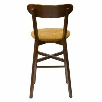 Tabouret De Bar Vintage Noyer Et Jaune Moutarde H65 Cm DOVE -Boutique Miliboo tabouret de bar vintage noyer et jaune moutarde h65 cm dove 52491 62e8d8e17876c 1200 675