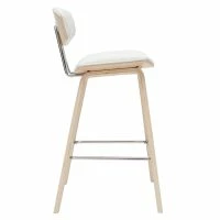 Tabourets De Bar Design Blanc Et Bois Clair H69 Cm (lot De 2) VASCO -Boutique Miliboo tabourets de bar design blanc et bois clair h69 cm lot de 2 vasco 49301 60ed6459a80d1 1200 675