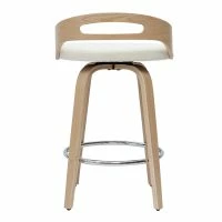 Tabourets De Bar Design Bois Clair Et Polyuréthane Blanc 65cm (lot De 2) MANO 14 Tabourets De Bar Design Bois Clair Et Polyuréthane Blanc 65cm (lot De 2) MANO -Boutique Miliboo tabourets de bar design bois clair et polyurethane blanc 65cm lot de 2 mano 51184 624eaec3dbe44 1200 675