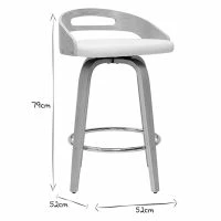 Tabourets De Bar Design Bois Clair Et Polyuréthane Blanc 65cm (lot De 2) MANO 16 Tabourets De Bar Design Bois Clair Et Polyuréthane Blanc 65cm (lot De 2) MANO -Boutique Miliboo tabourets de bar design bois clair et polyurethane blanc 65cm lot de 2 mano 51184 624eb05751f78 1200 675