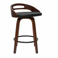 Tabourets De Bar Design Bois Foncé Et Polyuréthane Noir 65cm (lot De 2) MANO -Boutique Miliboo tabourets de bar design bois fonce et polyurethane noir 65cm lot de 2 mano 51185 624eb4115e657 1200 675