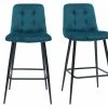 Tabourets De Bar Design En Tissu Velours Gaufré Bleu Pétrole Et Métal H65 Cm (lot De 2) ESCAPE 1 Tabourets De Bar Design En Tissu Velours Gaufré Bleu Pétrole Et Métal H65 Cm (lot De 2) ESCAPE -Boutique Miliboo tabourets de bar design en tissu velours gaufre bleu petrole et metal h65 cm lot de 2 escape 50398 61a0cd1ab0b72 1200 675
