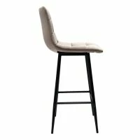 Tabourets De Bar Design En Velours Taupe H65 Cm (lot De 2) MAXWELL 12 Tabourets De Bar Design En Velours Taupe H65 Cm (lot De 2) MAXWELL -Boutique Miliboo tabourets de bar design en velours taupe h65 cm lot de 2 maxwell 52276 63bfd9d8ca432 1200 675