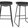 Tabourets De Bar Design Noirs H65 Cm (lot De 2) PEBBLE 1 Tabourets De Bar Design Noirs H65 Cm (lot De 2) PEBBLE -Boutique Miliboo tabourets de bar design noirs h65 cm lot de 2 pebble 47581 5f33b260da9be 1200 675