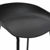Tabourets De Bar Design Noirs H75 Cm (lot De 2) PEBBLE -Boutique Miliboo tabourets de bar design noirs h75 cm lot de 2 pebble 45307 5c0e398f12f35 1200 675