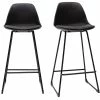 Tabourets De Bar Design Noirs Pieds Métal 65 Cm (lot De 2) FRANZ -Boutique Miliboo tabourets de bar design noirs pieds metal 65 cm lot de 2 franz 47160 5de68677b597c 1200 675