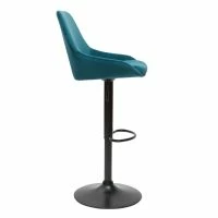 Tabourets De Bar Design Réglables Velours Bleu Pétrole (lot De 2) HOLO 11 Tabourets De Bar Design Réglables Velours Bleu Pétrole (lot De 2) HOLO -Boutique Miliboo tabourets de bar design reglables velours bleu petrole lot de 2 holo 48906 603fab2dab57d 1200 675