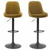 Tabourets De Bar Design Réglables Velours Bronze (lot De 2) HOLO -Boutique Miliboo tabourets de bar design reglables velours bronze lot de 2 holo 51851 63cfc3db3e237 1200 675