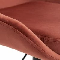 Tabourets De Bar Design Réglables Velours Rouge Tomette (lot De 2) HOLO -Boutique Miliboo tabourets de bar design reglables velours rouge tomette lot de 2 holo 51852 62b9702778462 1200 675