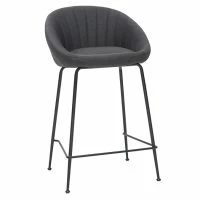 Tabourets De Bar Design Tissu Gris Foncé 65 Cm (lot De 2) SHERU -Boutique Miliboo tabourets de bar design tissu gris fonce 65 cm lot de 2 sheru 47845 5f32be36735d5 1200 675