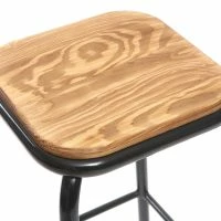 Tabourets De Bar Empilables Noir Et Bois Foncé H65 Cm (lot De 2) MEMPHIS -Boutique Miliboo tabourets de bar empilables noir et bois fonce h65 cm lot de 2 memphis 41761 5bf2b88dc449a 1200 675