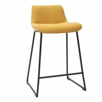 Tabourets De Bar En Tissu Effet Velours Texturé Jaune Moutarde Et Métal H65 Cm (lot De 2) BOOST -Boutique Miliboo tabourets de bar en tissu effet velours texture jaune moutarde et metal h65 cm lot de 2 boost 52698 634ec23a548ad 1200 675