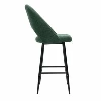 Tabourets De Bar En Tissu Effet Velours Texturé Vert H65 Cm (lot De 2) COSETTE -Boutique Miliboo tabourets de bar en tissu effet velours texture vert h65 cm lot de 2 cosette 52084 62deb2dbd365b 1200 675