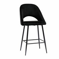 Tabourets De Bar En Velours Noir Et Métal H65 Cm (lot De 2) COSETTE 12 Tabourets De Bar En Velours Noir Et Métal H65 Cm (lot De 2) COSETTE -Boutique Miliboo tabourets de bar en velours noir et metal h65 cm lot de 2 cosette 52417 633162b8d1ded 1200 675