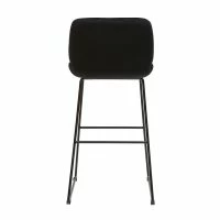 Tabourets De Bar Fixes En Tissu Velours Noir Pieds Métal Noir H65 (lot De 2) KAOLY -Boutique Miliboo tabourets de bar fixes en tissu velours noir pieds metal noir h65 lot de 2 kaoly 51945 62d57a9aa721e 1200 675
