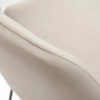 Tabourets De Bar Fixes En Tissu Velours Taupe Pieds Métal Noir H65 (lot De 2) KAOLY -Boutique Miliboo tabourets de bar fixes en tissu velours taupe pieds metal noir h65 lot de 2 kaoly 51944 62d5761d61986 1200 675