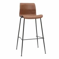 Tabourets De Bar Fixes Marron Aspect Vieilli Et Métal Noir H75 (lot De 2) HAROLD -Boutique Miliboo tabourets de bar fixes marron aspect vieilli et metal noir h75 lot de 2 harold 52695 634d2f95c1682 1200 675