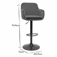 Tabourets De Bar Réglables En Tissu Velours Bleu Pétrole Et Métal Noir (lot De 2) AMIKA 16 Tabourets De Bar Réglables En Tissu Velours Bleu Pétrole Et Métal Noir (lot De 2) AMIKA -Boutique Miliboo tabourets de bar reglables en tissu velours bleu petrole et metal noir lot de 2 amika 52813 635bc5d963d98 1200 675