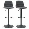 Tabourets De Bar Réglables Tissu Et Métal Gris Foncé (lot De 2) SAURY -Boutique Miliboo tabourets de bar reglables tissu et metal gris fonce lot de 2 saury 47848 5f633139b9dea 1200 675