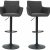 Tabourets De Bar Réglables Tissu Gris Anthracite Métal Noir (lot De 2) CARLIE 2 Tabourets De Bar Réglables Tissu Gris Anthracite Métal Noir (lot De 2) CARLIE -Boutique Miliboo tabourets de bar reglables tissu gris anthracite metal noir lot de 2 carlie 50807 629f4f6293cb1 1200 675