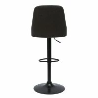 Tabourets De Bar Réglables Tissu Gris Foncé Et Métal Noir (lot De 2) HASTA -Boutique Miliboo tabourets de bar reglables tissu gris fonce et metal noir lot de 2 hasta 51188 624eed8ac5f28 1200 675