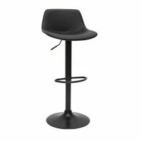 Tabourets De Bar Relevables Polyuréthane Et Métal Noir (lot De 2) NONIE -Boutique Miliboo tabourets de bar relevables polyurethane et metal noir lot de 2 nonie 52062 62b98c0ca9e96 1200 675