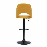 Tabourets De Bar Relevables Tissu Effet Velours Texturé Jaune Et Métal Noir (lot De 2) COSETTE 14 Tabourets De Bar Relevables Tissu Effet Velours Texturé Jaune Et Métal Noir (lot De 2) COSETTE -Boutique Miliboo tabourets de bar relevables tissu effet velours texture jaune et metal noir lot de 2 cosette 52088 62b5bf5f10c79 1200 675