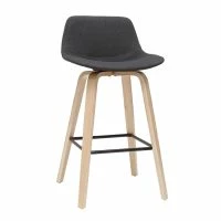 Tabourets De Bar Scandinaves Gris Foncé H65 Cm (lot De 2) NONIE -Boutique Miliboo tabourets de bar scandinaves gris fonce h65 cm lot de 2 nonie 49306 60fe7a7707b82 1200 675