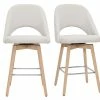 Tabourets De Bar Scandinaves Tissu Effet Velours Texturé Beige Et Hévéa Massif 65 Cm (lot De 2) COSETTE -Boutique Miliboo tabourets de bar scandinaves tissu effet velours texture beige et hevea massif 65 cm lot de 2 cosette 52080 62b58c3e5440f 1200 675