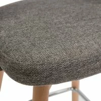 Tabourets De Bar Scandinaves Tissu Effet Velours Texturé Gris Et Hévéa Massif 65 Cm (lot De 2) COSETTE -Boutique Miliboo tabourets de bar scandinaves tissu effet velours texture gris et hevea massif 65 cm lot de 2 cosette 52081 62b5acc3a8971 1200 675