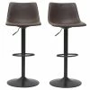 Tabourets De Bar Vintage Réglables Pivotants Marron (lot De 2) NEW ROCK 2 Tabourets De Bar Vintage Réglables Pivotants Marron (lot De 2) NEW ROCK -Boutique Miliboo tabourets de bar vintage reglables pivotants marron lot de 2 new rock 48497 5f7358e731aaa 1200 675