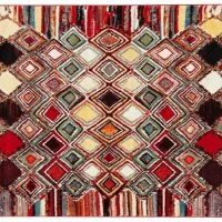 Tapis à Motifs Multicolore 160 X 230 Cm HOLI