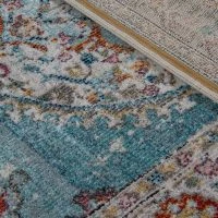 Tapis Bleu à Motif Multicolore 160 X 230 Cm TAET 9 Tapis Bleu à Motif Multicolore 160 X 230 Cm TAET -Boutique Miliboo tapis bleu a motif multicolore 160 x 230 cm taet 52028 61e15648614d6 1200 675