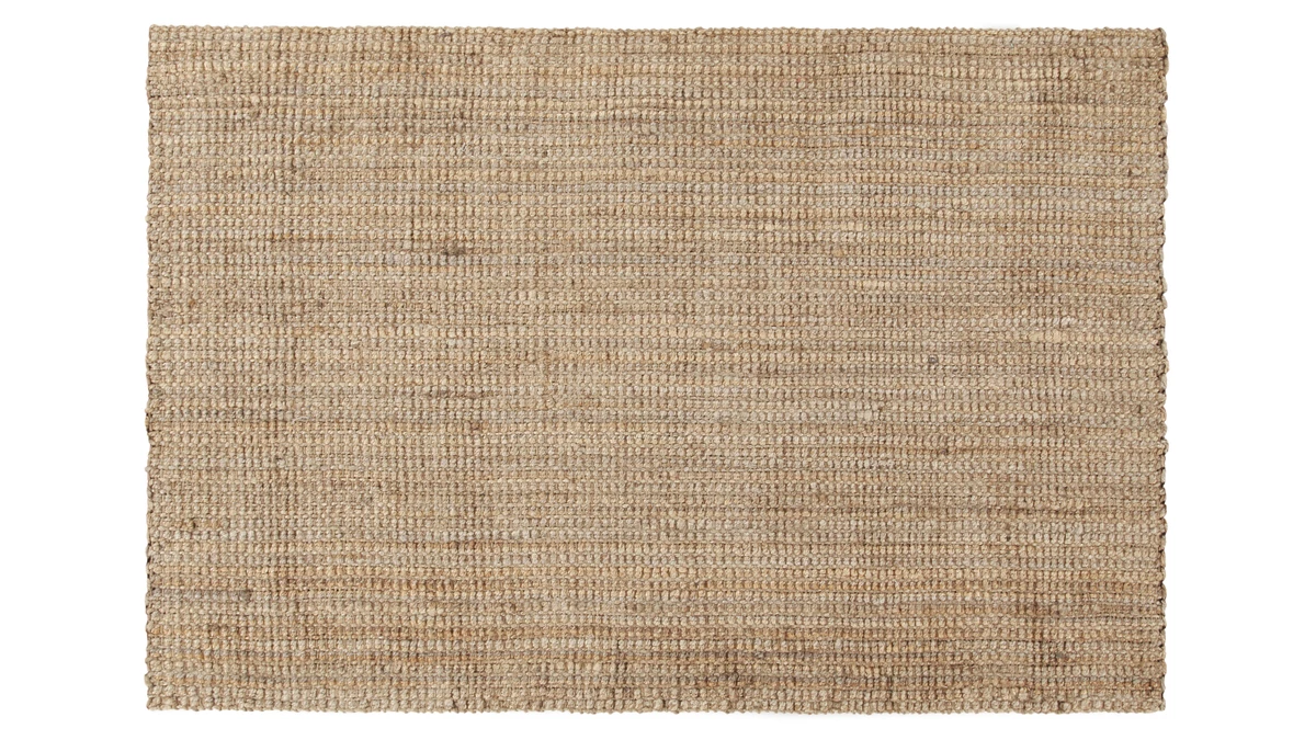 Tapis / Descente De Lit En Jute Naturel 60 X 120 Cm NOOR 3 Tapis / Descente De Lit En Jute Naturel 60 X 120 Cm NOOR