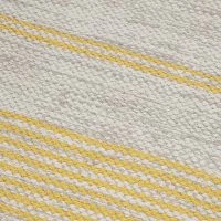 Tapis / Descente De Lit Rectangulaire Beige à Rayures Jaunes 50 X 80 Cm CABOURG -Boutique Miliboo tapis descente de lit rectangulaire beige a rayures jaunes 50 x 80 cm cabourg 53341 633b04a032386 1200 675