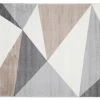 Tapis Design Blanc, Beige Et Gris 160 X 230 Cm TAPEZI