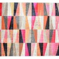 Boutique Miliboo 32 Tapis Intérieur Extérieur à Motif Graphique Multicolore 150 X 220 Cm ARLES