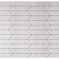 Tapis Moderne Gris Avec Motif Graphique ARROWS