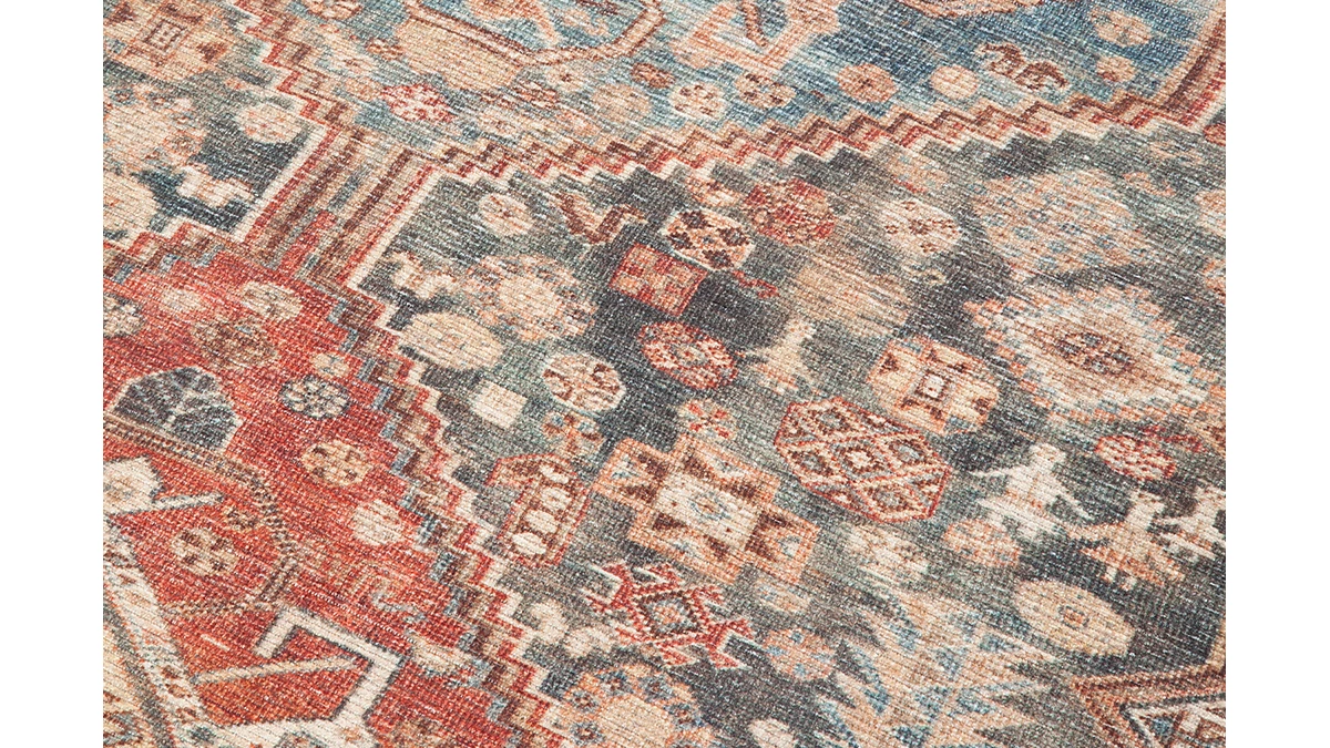 Tapis Persan à Motifs 160 X 230 Cm BAHA 4 Tapis Persan à Motifs 160 X 230 Cm BAHA – Image 2