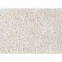 Tapis Recyclé à Poils Longs Coloris Ivoire 160 X 230 Cm AIMEE