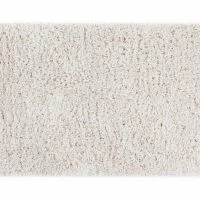 Tapis Recyclé à Poils Longs Coloris Ivoire 60 X 120 Cm AIMEE