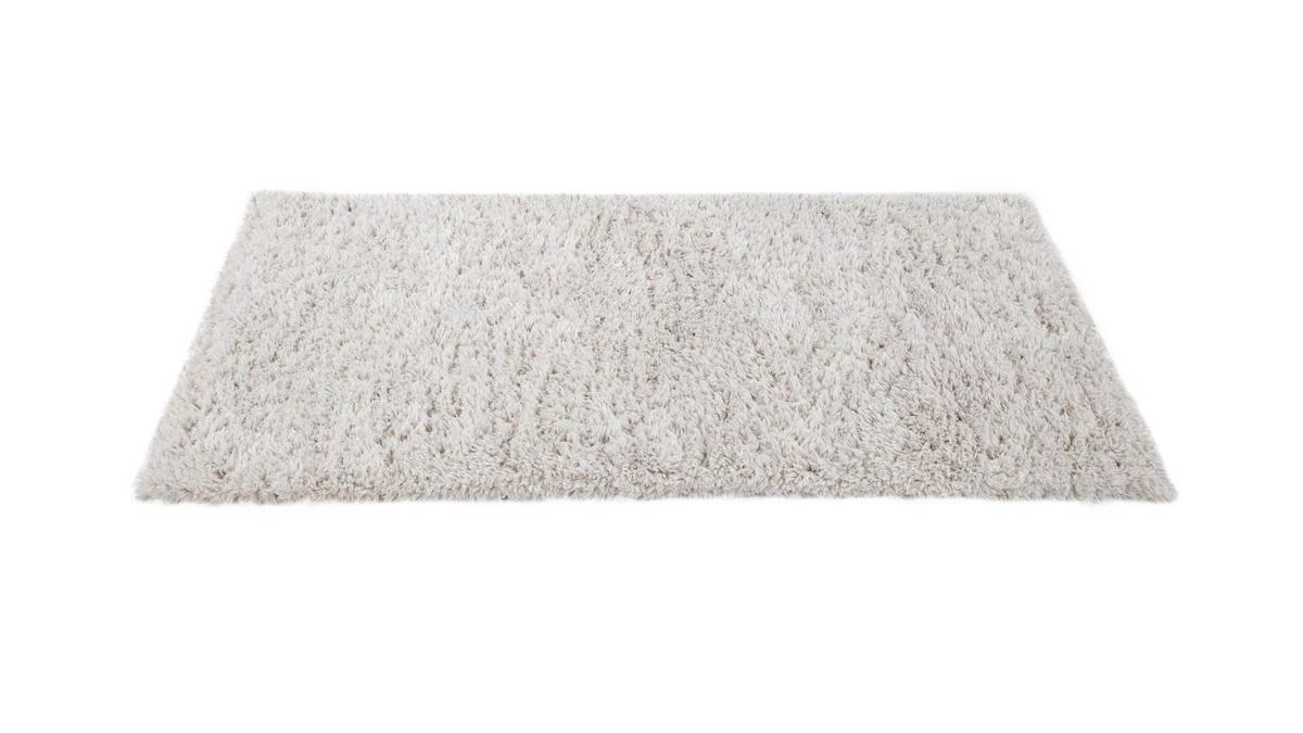 Tapis Recyclé à Poils Longs Coloris Ivoire 60 X 120 Cm AIMEE 4 Tapis Recyclé à Poils Longs Coloris Ivoire 60 X 120 Cm AIMEE – Image 2